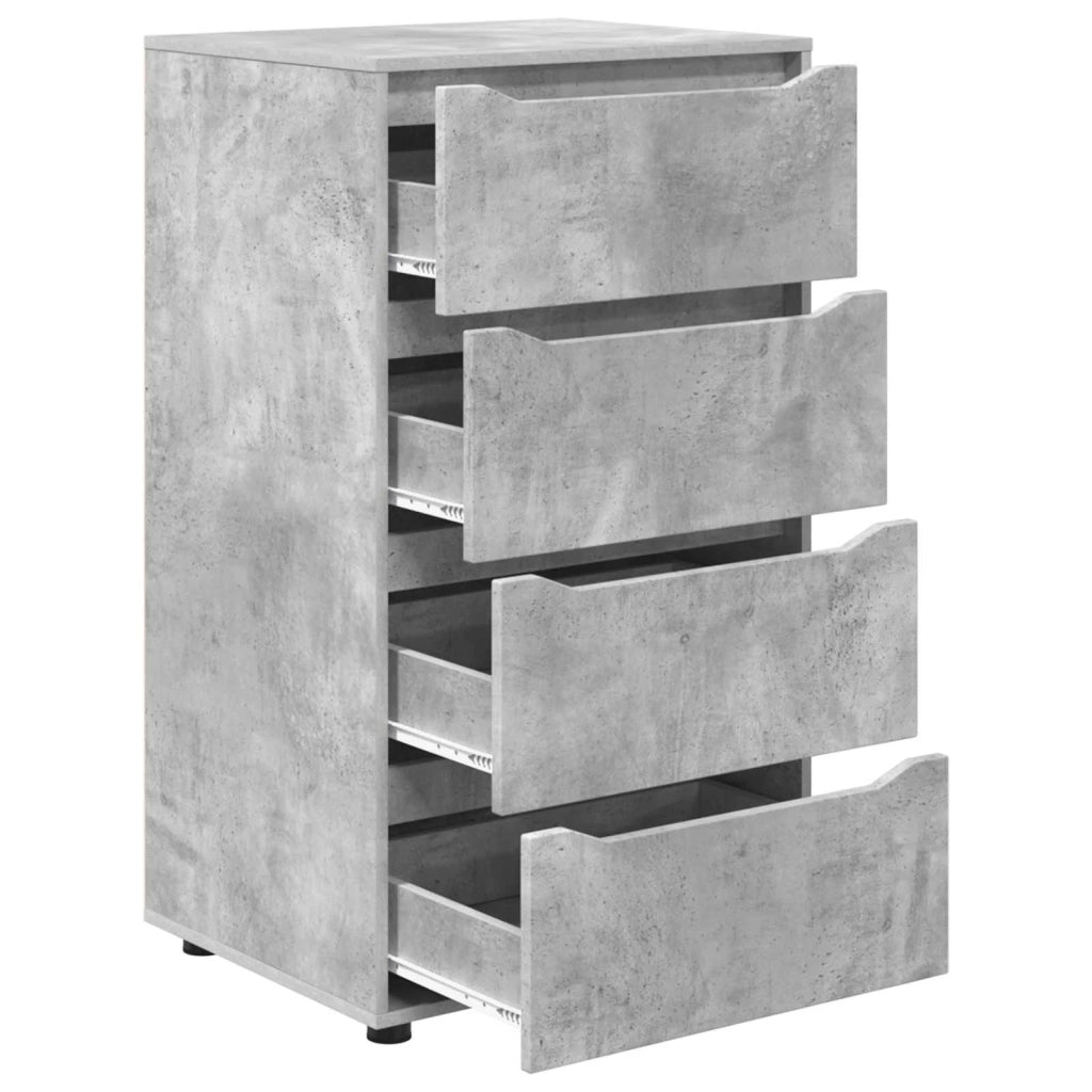 Armadi di Stoccaggio Grigio cemento 60 x 48 x 105 cm 3406238