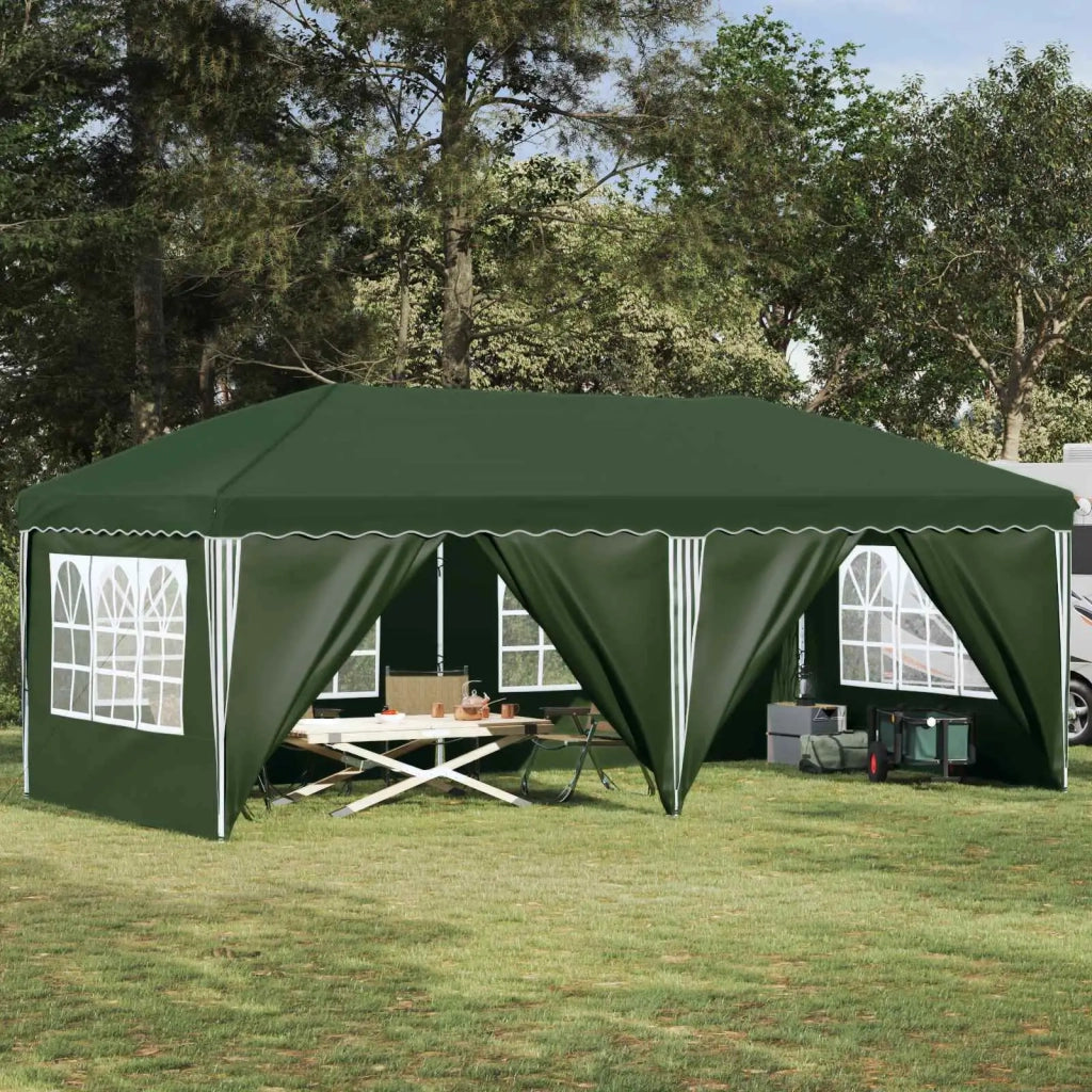 Tenda per feste a pop-up 575 x 288 x 245 cm Verde 42019805