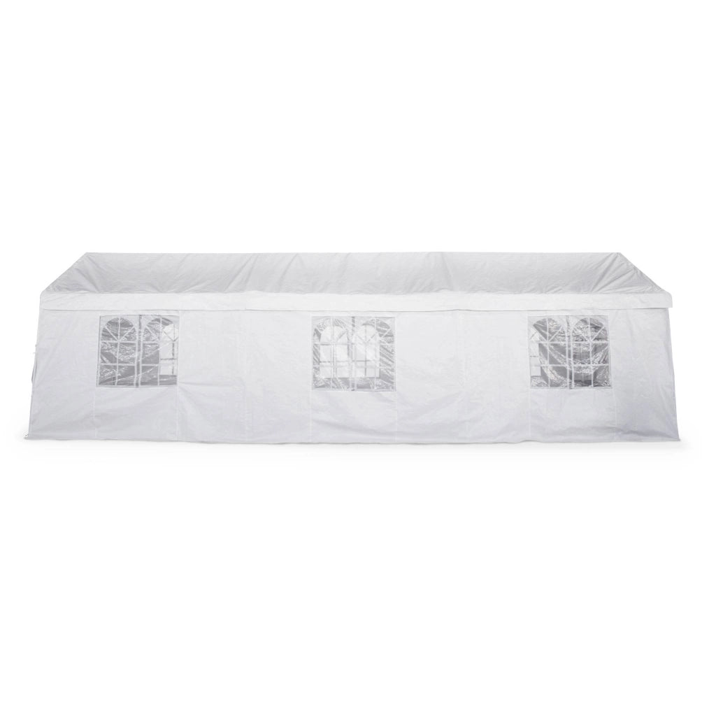 Tendone per festei, 3x9m, bianco, bianco