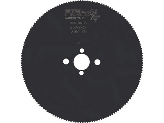 disco hss t5-pieno/profilato per taglio ferro ï mm. 250 spess. 2,0 mm. cod:ferx.vit53370