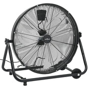 Ventilatore da Pavimento 60 cm 180 W Nero