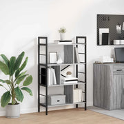 Libreria Grigio Sonoma 75 x 30 x 123,5 cm Legno multistrato 883967
