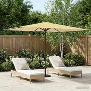 Ombrello da giardino 200 x 300 cm Poliestere Rettangolare 42036174