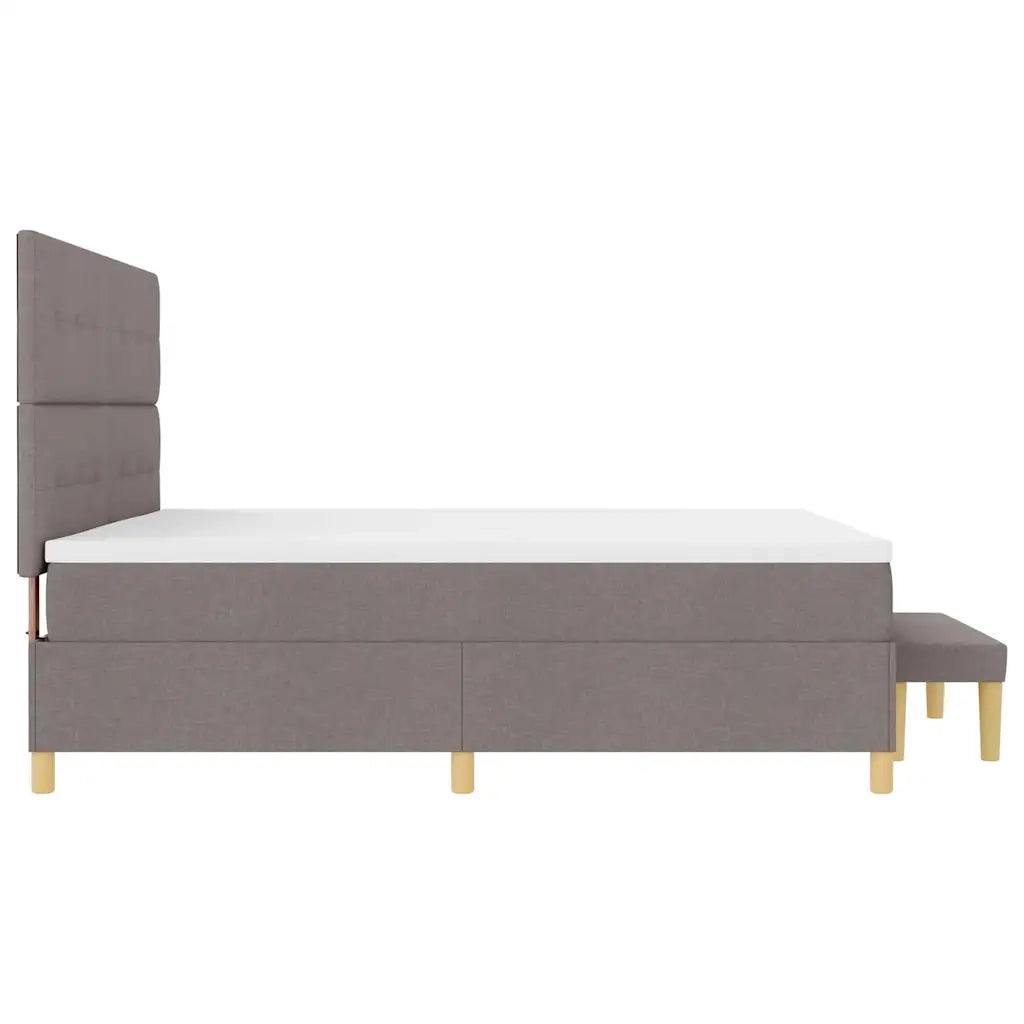 Letto a molle con materasso Talpa 200 x 200 cm Tessuto 3344328