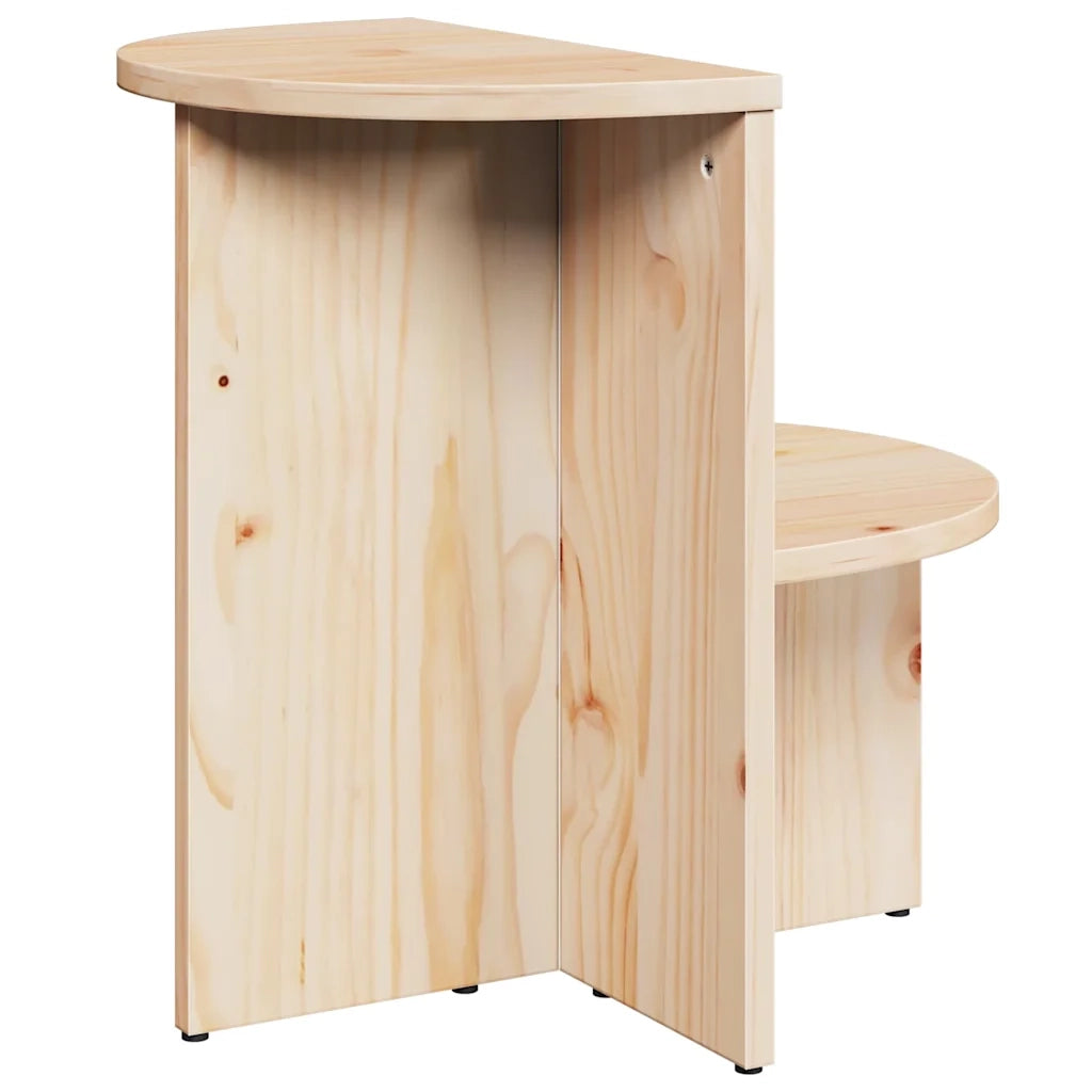Tavolino da salotto Naturale 50 x 40 x 50 cm 873526