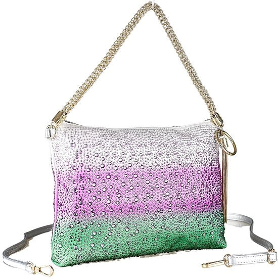 Decorazione da Parete con Mille Perle Strass 30cm x 21cm x 3cm