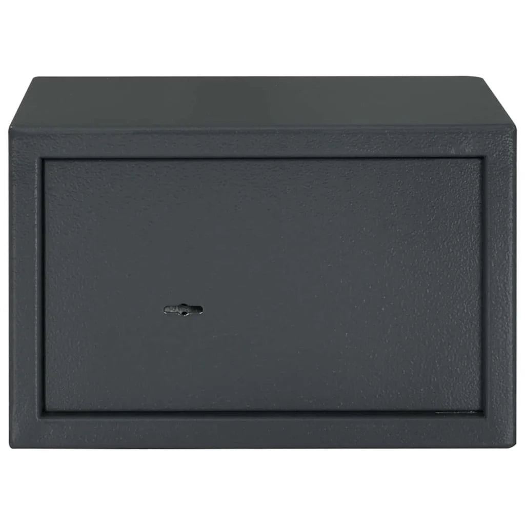 Cassaforte con blocco Grigio scuro 31 x 20 x 20 cm Acciaio CFW3827603