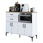 Madia Cavriana, Credenza 2 Cassetti, 120x40x99h cm Bianco