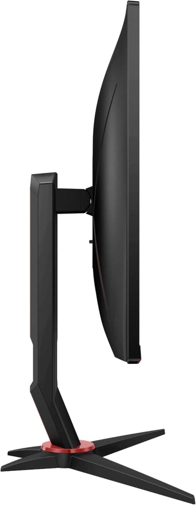 27G2/BK, Display da gioco Full HD da 68.6 cm (27 pollici) (HDMI, DisplayPort, Free-Sync, tempo di reazione 1 ms, 144 Hz, 1920 x 1080), Nero/Rosso