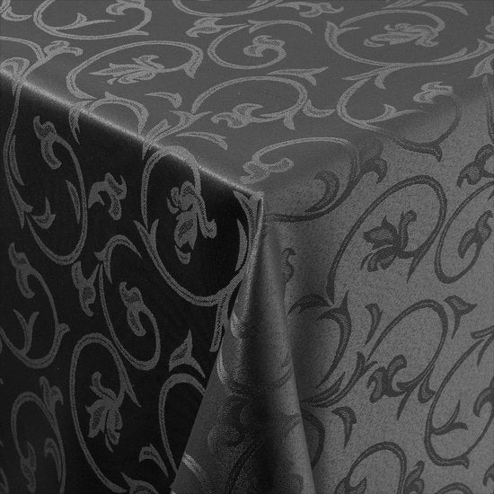 Tappeto da tavolo senza appallottolamento design barocco decorativo con disegno jacquard tappeto da tavolo varie misure e colori