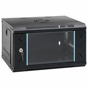 vidaXL Armadietto di rete Nero 53 x 45 x 30 cm Acciaio