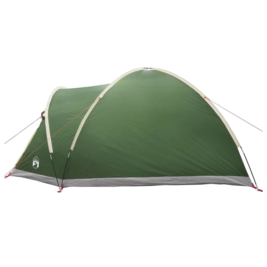 Tenda Capanna con tetto Verde 4 persone Poliestere e Acciaio 42028579