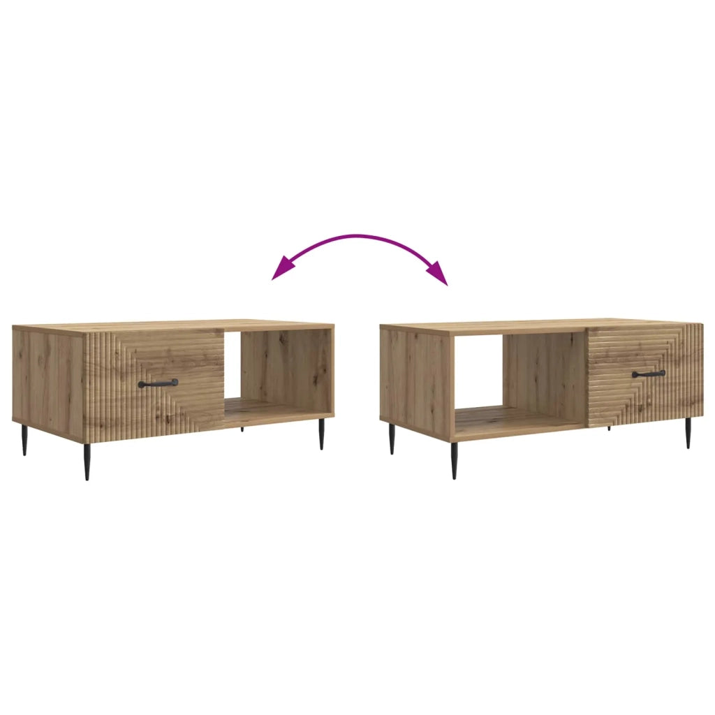 Tavolino da salotto Rovere Artigianale 90 x 50 x 40 cm 894964