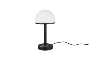 Lampada tavolo da Interno a LED in Metallo Nero Opaco