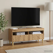 Mobile TV LED Rovere Artigianale Legno ingegnerizzato 897214