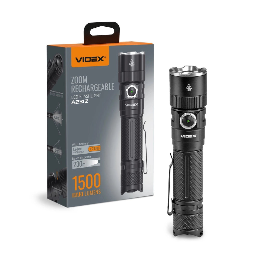 Torcia tattica Videx VLF-A231Z 20W 1500lm 230m IP67