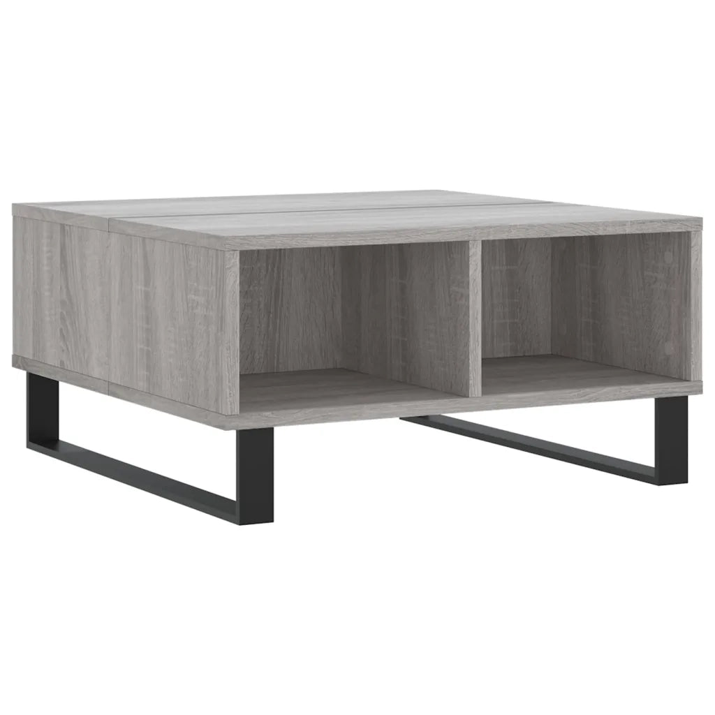 Tavolino da salotto | Tavolino da caff¨¨ | Tavolino da Soggiorno Grigio Sonoma 60x60x30 cm Legno Multistrato