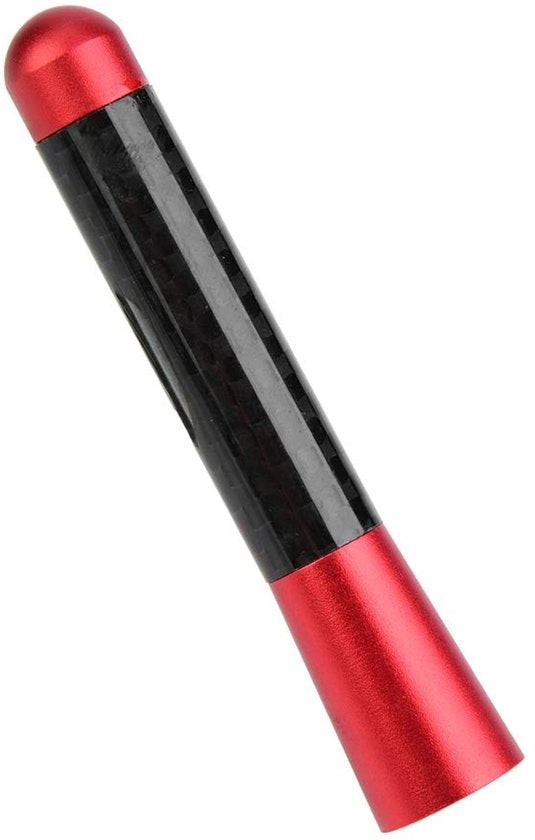 Antenna per Auto Corta 3 Pollici - Antenna di Ricambio - Antenna Universale - Fibra di Carbonio - Antenna per Auto - Alta Qualità