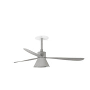 FARO Ventilatore da soffitto Amelia 132 cm 3 pale grigio opaco in metallo motore DC 6 velocita funzione inversa compatibile TUYA modello FARO-33762RWT1T