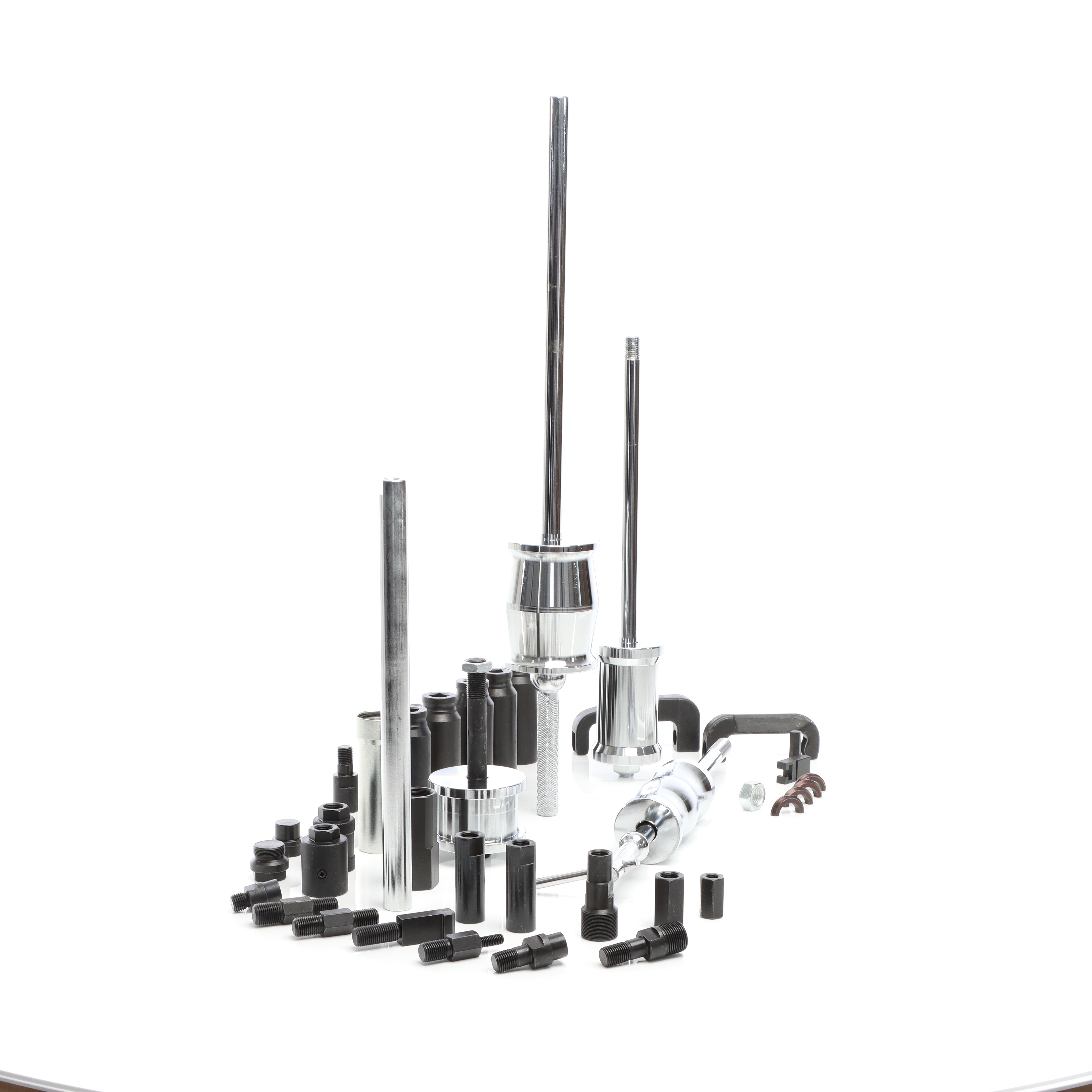 Set di 40 pz estrattori per iniettori CDI con 3 martelli scorrevoli e adattatori