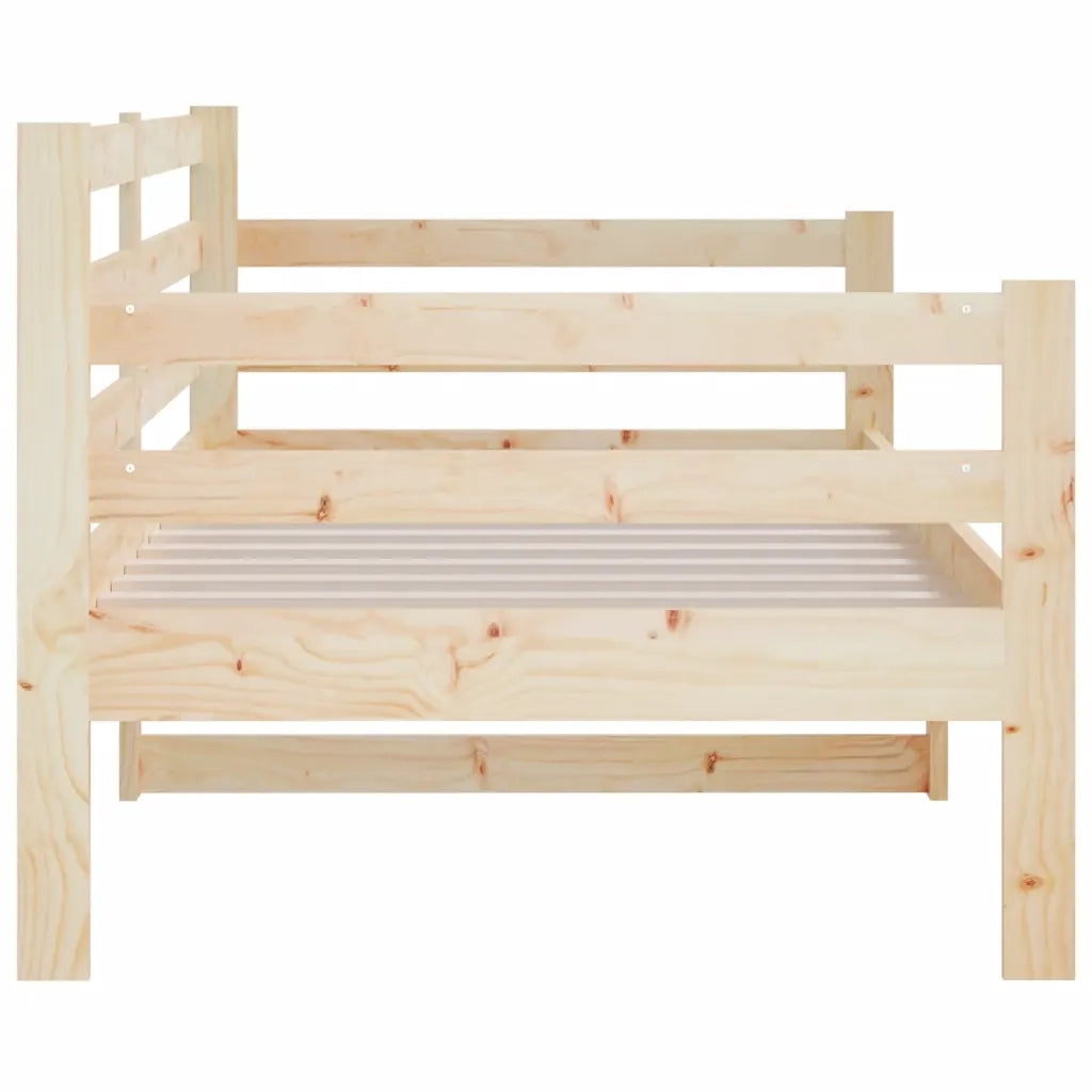 Dormeuse senza Materasso 90x190 cm in Legno Massello di Pino 814639