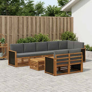 Set divani Legno di Acacia Massello 3384523