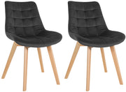 2er Set Stьhle Brook Samt