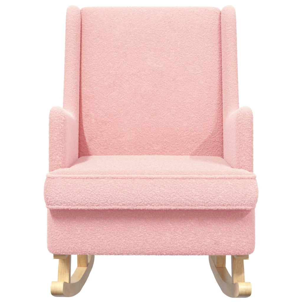 Sedia a dondolo Rosa 62 x 80 x 85 cm Bouclé 42029972