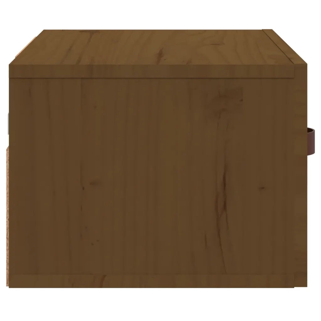 Comodini a Muro 2 pz ambra 40x29,5x22 cm 820993