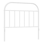 Testiera | Testata di Ricambio in Metallo Bianco 100 cm