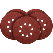 Topex 54h017 disco di carta per r levigare 150 mm k60 5 pezzi co