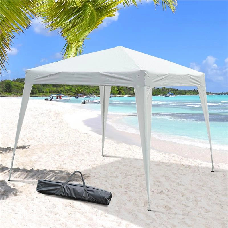 GAZEBO POP-UP IMPERMEABILE BIANCO 3 X 3 M