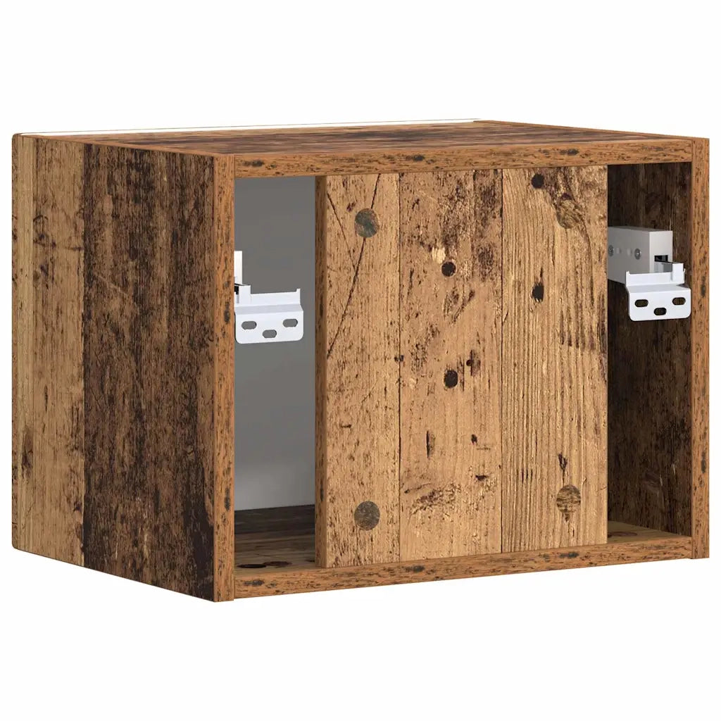 Mobile TV da parete Legno vecchio 39 x 31 x 29,5 cm 892185