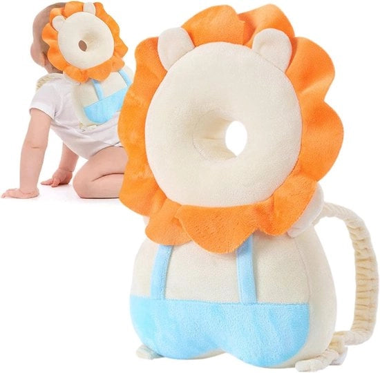 Cuscino di Protezione per la Testa, Borsa per Cuscino di Protezione per la Testa, Cuscino di Protezione per la Testa Adattabile, Cuscini di Sicurezza per Neonati con Regolazione per Età 4-36 Mesi