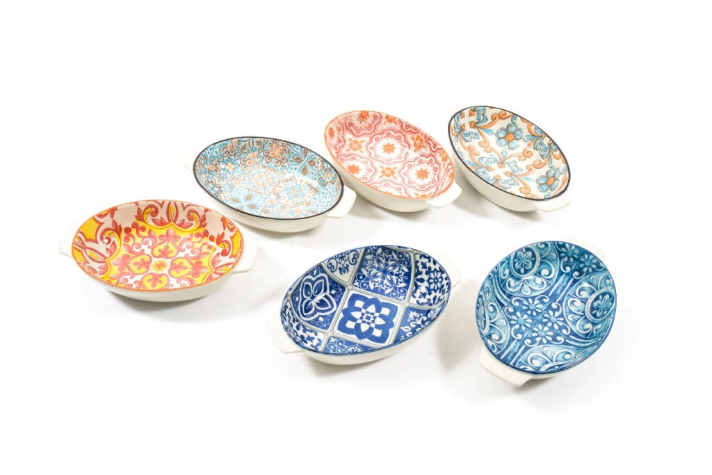 Pirofila ovale maiolica prezzo caduno indicare il modello