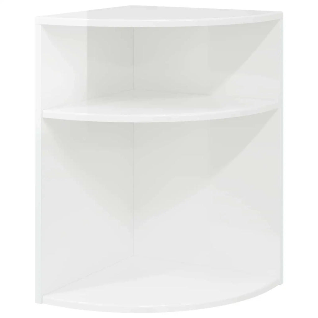 Tavolino Bianco Lucido 39,7 x 39,7 x 60 cm Legno ingegnerizzato 891134