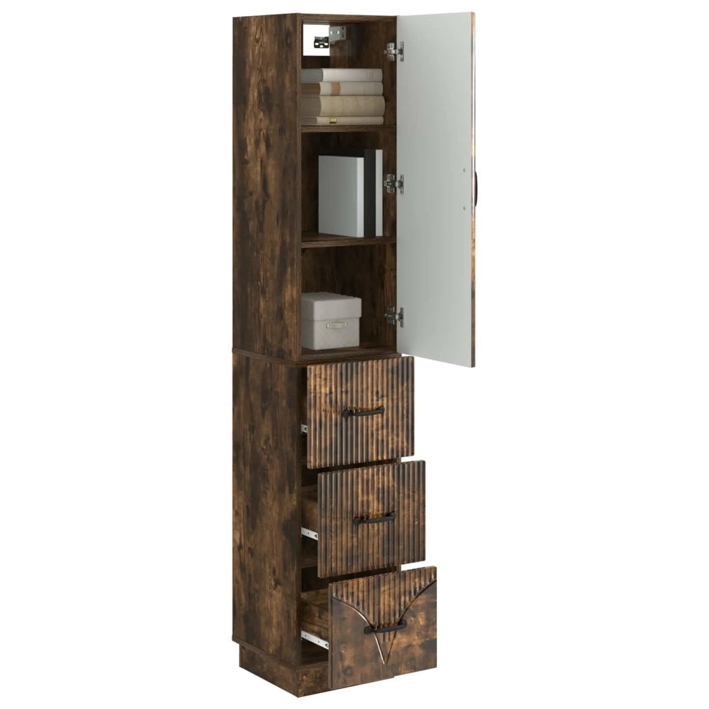 Set di armadi 2 pcs Rovere Fumo 33 x 34,5 x 87 cm 3416813