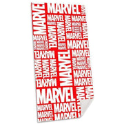 Trade Shop - Telo Mare In Cotone Marvel Avengers Rosso Asciugamano Mare Piscina Bambini -