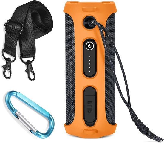 Coprimessa per JBL FLIP ESSENTIAL 2 Altoparlante Bluetooth - Tasca Porta Maniglia Borsa Accessori