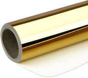 Papier per imballaggio Goud Metallic - 445 cm x 10 m - Ideale per Matrimoni e Feste di Compleanno