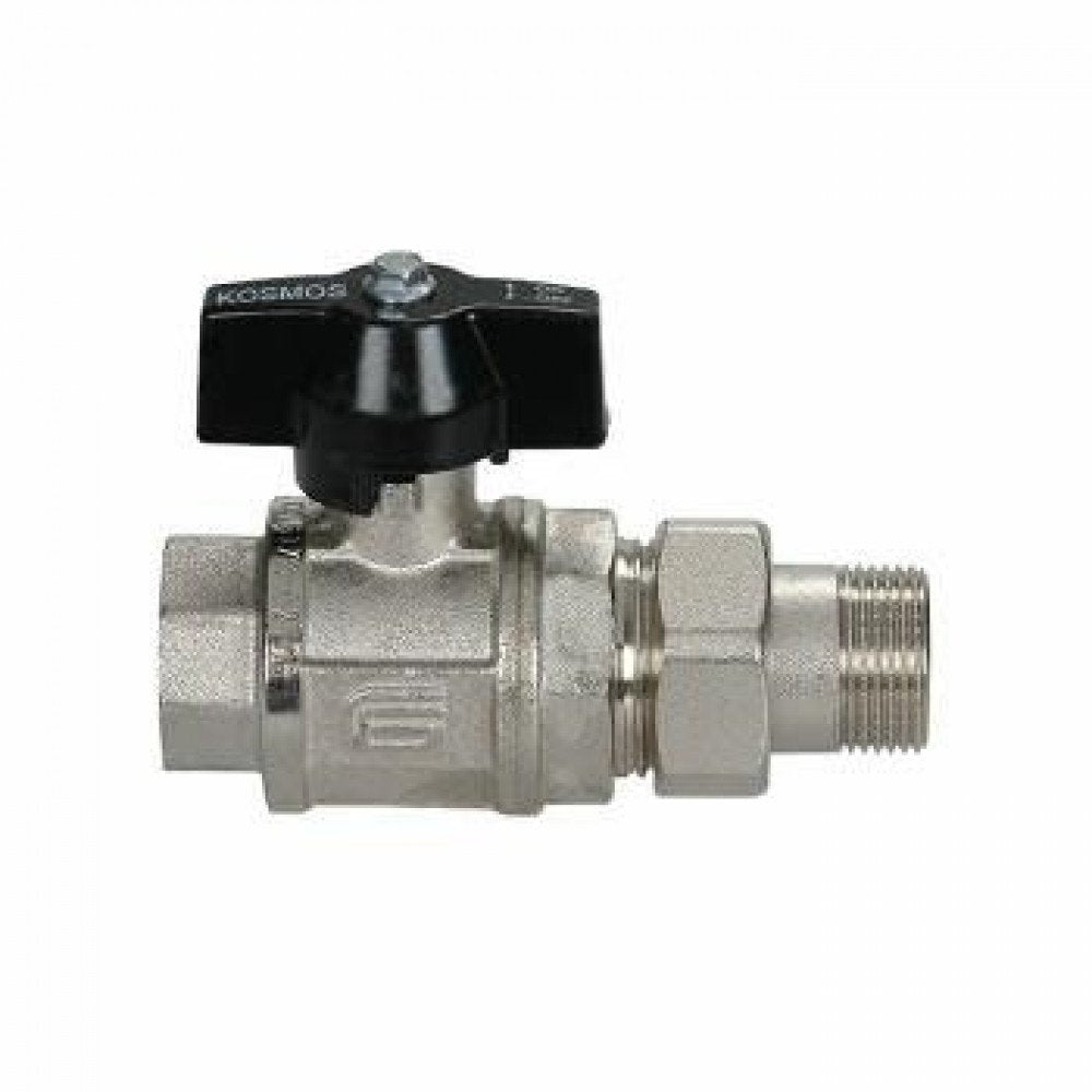 Valvola a farfalla con bocchetto ne m/f d.1  b00fdry6im