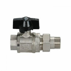 Valvola a farfalla con bocchetto ne m/f d.1  b00fdry6im