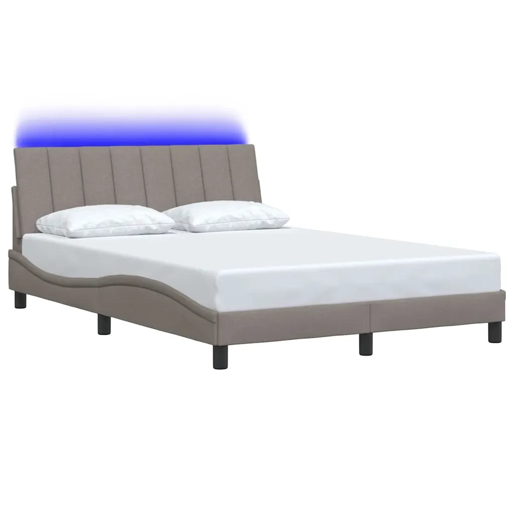Giroletto senza Materasso Hanko Tortora 120x200 cm Tessuto