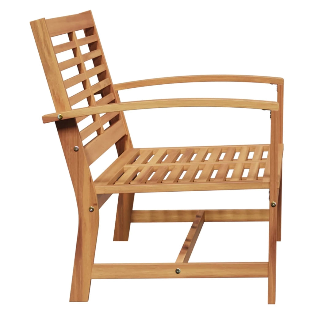panchina Marrone 110 x 65 x 76,5 cm Legno di teak solido CFW7900671