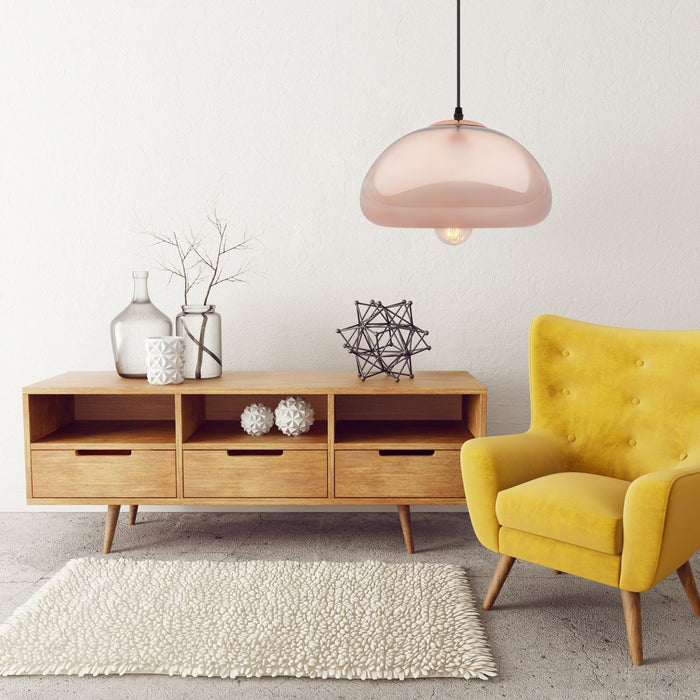 Lampada Da Soffitto Pensile Di Vetro Specchio APP323-1CP Gold