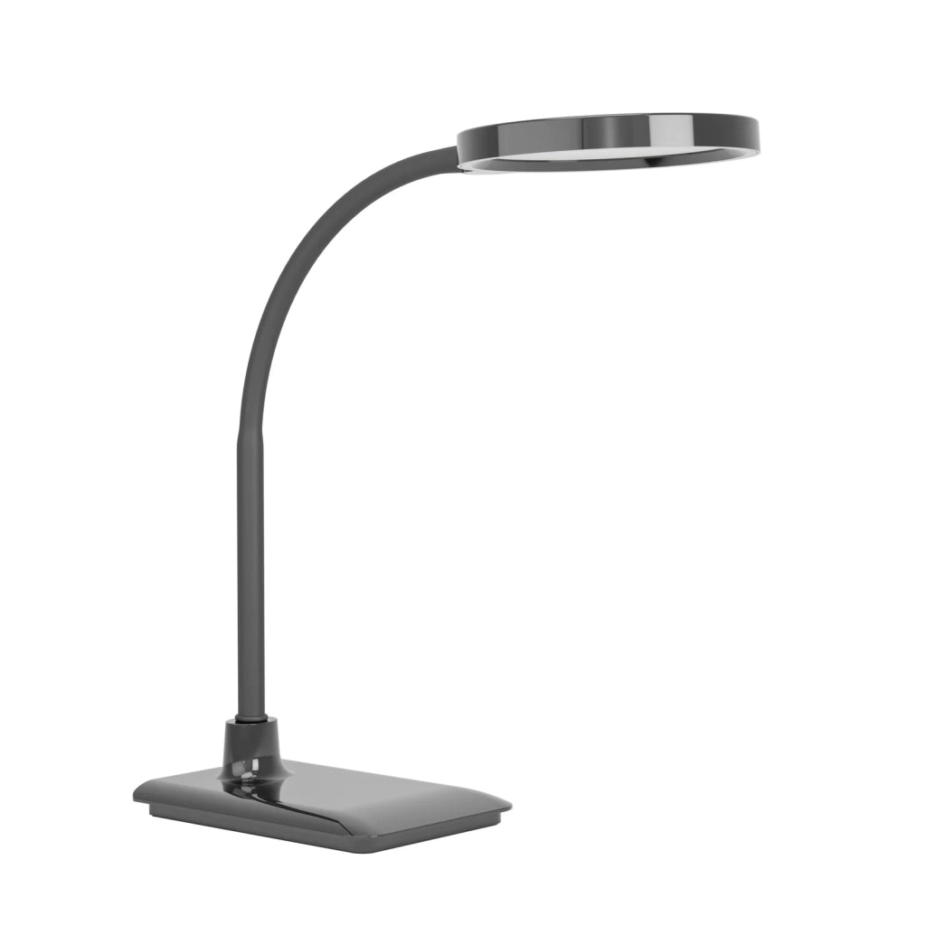 Lampada Scrivania Moderna Lauro Plastiche Nere Led 5,5W 600Lm Ip20