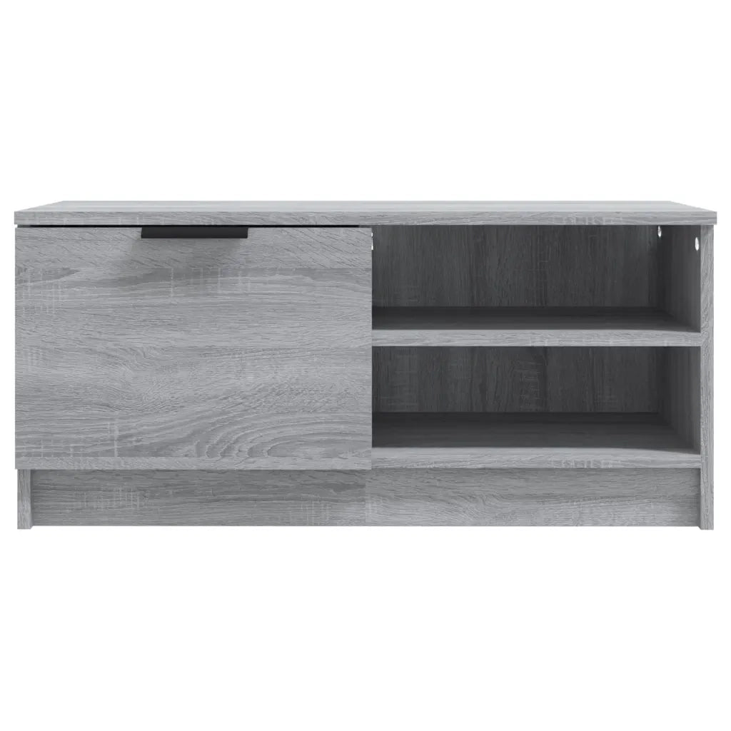 Mobile TV Grigio Sonoma 80x35x36,5 cm in Legno Multistrato 817119