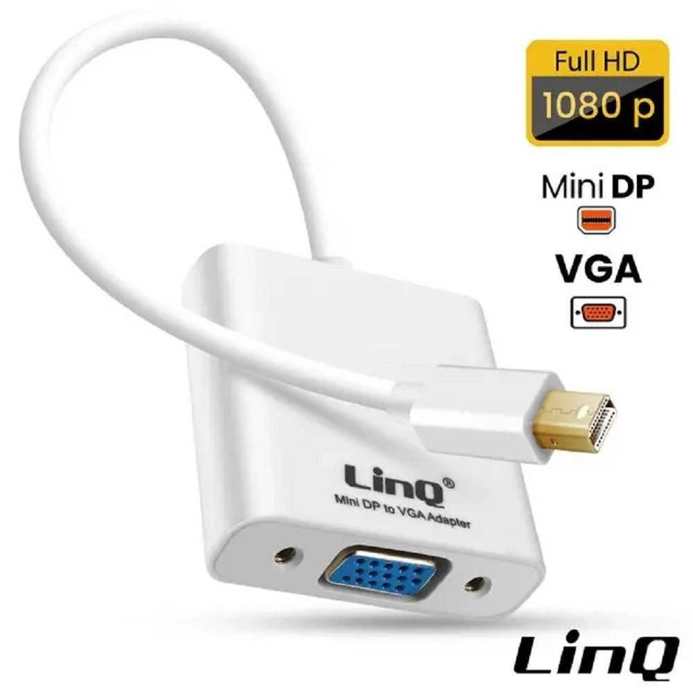 Trade Shop - Adattatore Convertitore Cavo Da Mini Displayport Mini Dp A Vga Monitor Mdp-vga226 -