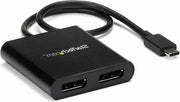 Adattatore DisplayPort Multi-Schermo | Hub MST 2 porte | Splitter USB-C a 2x DP | Hub MST DP