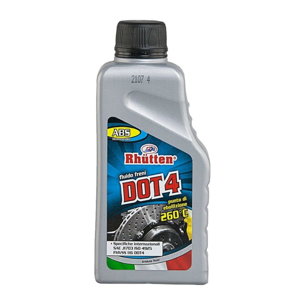 Liquido Fluid Freni Dot 4 250Ml Set 5 Pezzi - Rhutten
